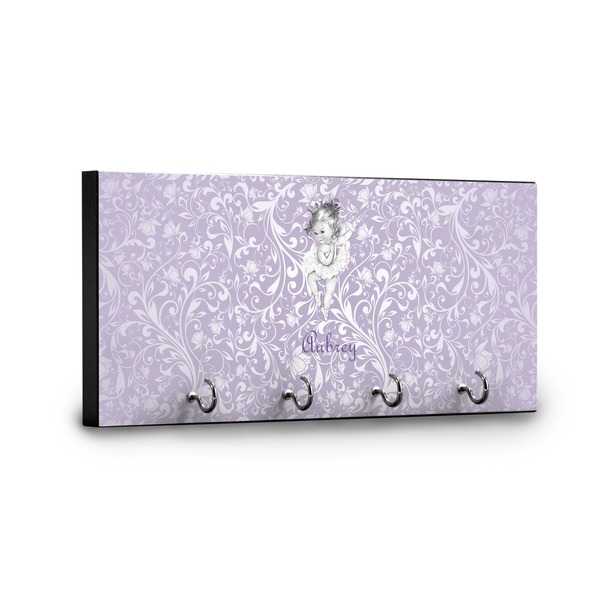 Ballerina Key Hanger - Front View with Hooks