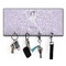 Ballerina Key Hanger w/ 4 Hooks & Keys