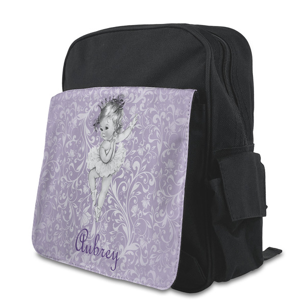 Custom Ballerina Preschool Backpack (Personalized)