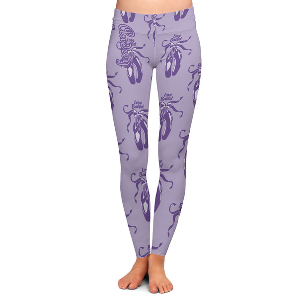 Custom Ballerina Ladies Leggings - Extra Large (Personalized)