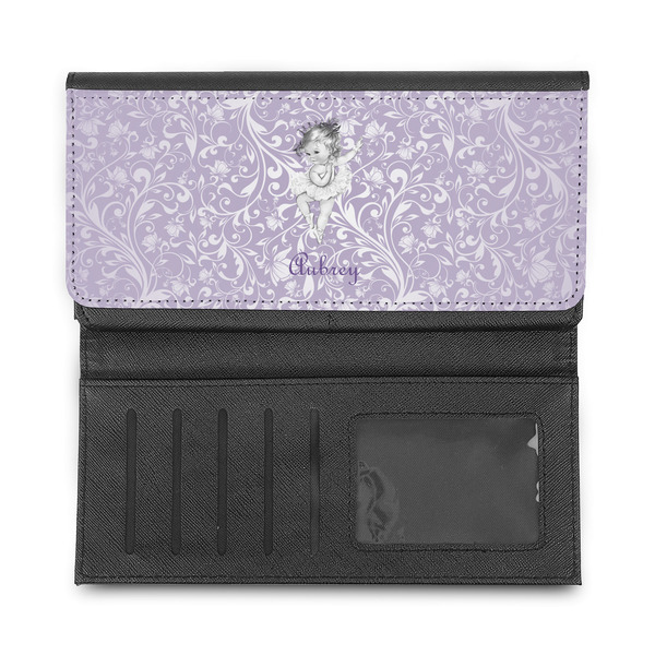 Ballerina Ladies Wallet - Half Way Open