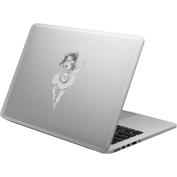 Custom Ballerina Laptop Decal