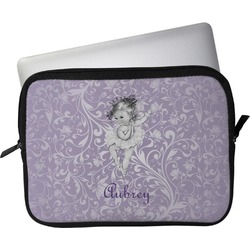 Ballerina Laptop Sleeve / Case - 15" (Personalized)