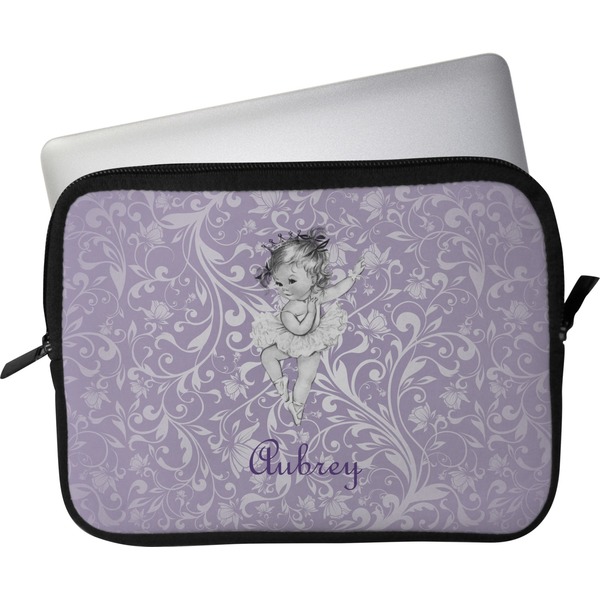 Custom Ballerina Laptop Sleeve / Case - 13" (Personalized)