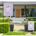 Ballerina Large Garden Flag - Double Sided (Personalized)