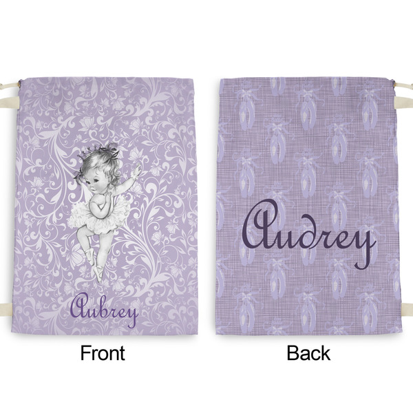 Ballerina Large Laundry Bag - Front & Back View