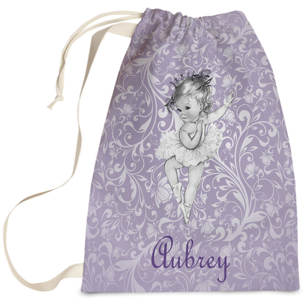Custom Ballerina Laundry Bag - Large (Personalized)
