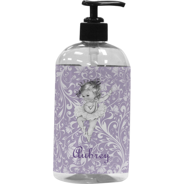 Custom Ballerina Plastic Soap / Lotion Dispenser (Personalized)