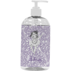 Ballerina Plastic Soap / Lotion Dispenser (16 oz - Large - White) (Personalized)