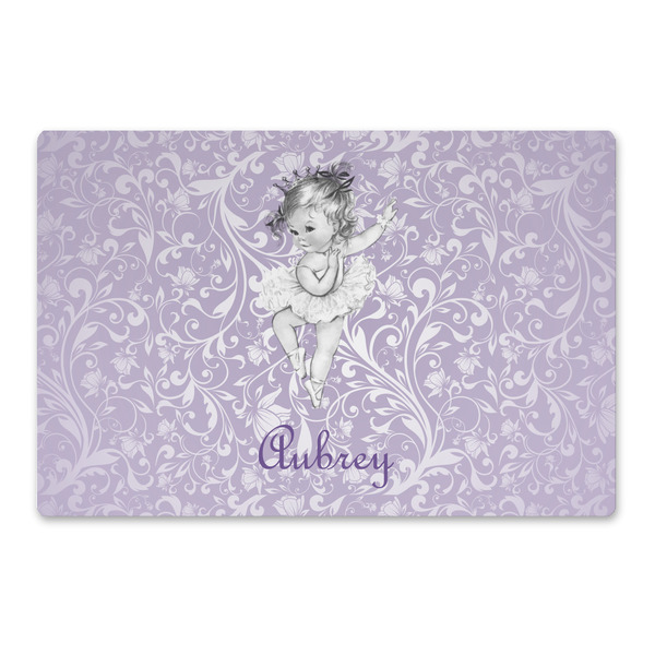 Custom Ballerina Large Rectangle Car Magnet (Personalized)