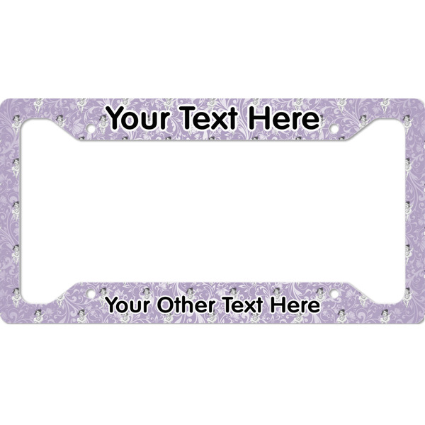 Custom Ballerina License Plate Frame - Style A (Personalized)