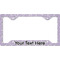 Ballerina License Plate Frame - Style C