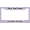 Ballerina License Plate Frame - Style B (Personalized)