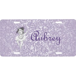 Ballerina Front License Plate (Personalized)