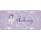 Ballerina Front License Plate (Personalized)