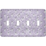 Ballerina Light Switch Cover (4 Toggle Plate)