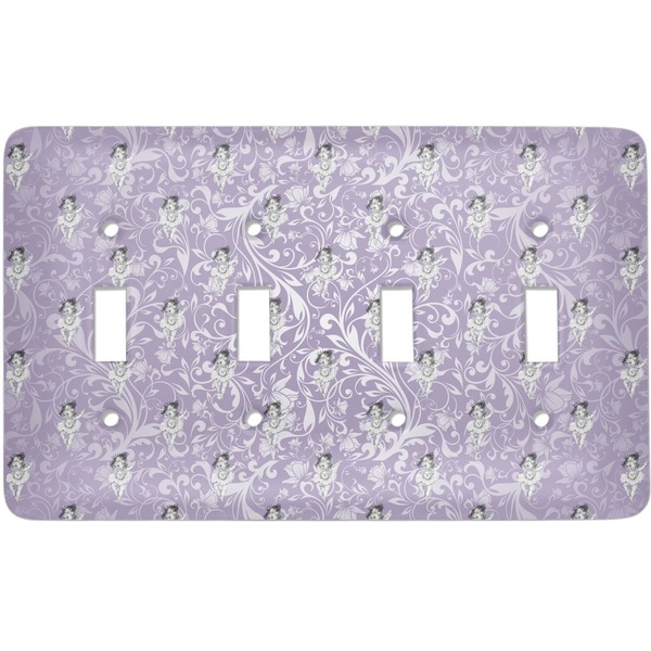 Custom Ballerina Light Switch Cover (4 Toggle Plate)
