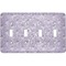 Ballerina Light Switch Cover (4 Toggle Plate)