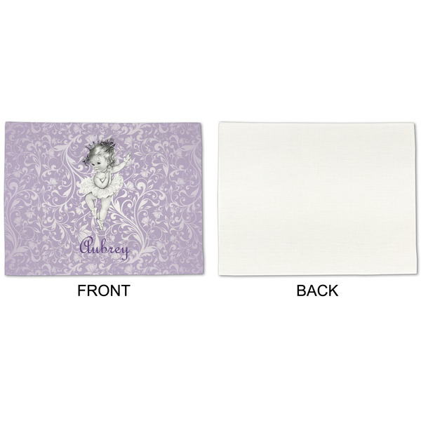 Ballerina Linen Placemat - APPROVAL Single (single sided)