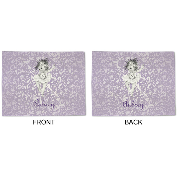 Ballerina Linen Placemat - APPROVAL (double sided)