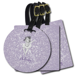 Ballerina Plastic Luggage Tag (Personalized)