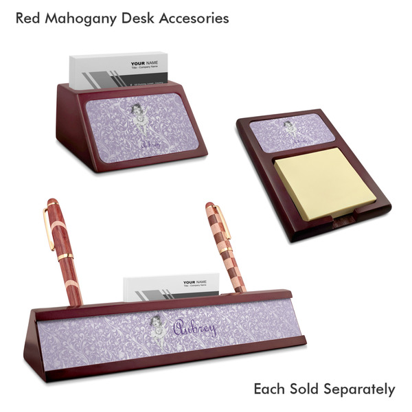 Ballerina Mahogany Desk Accessories