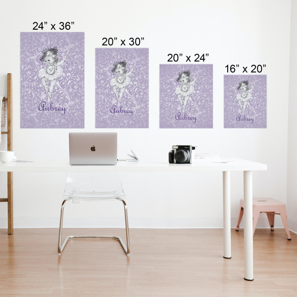 Ballerina Matte Poster - Sizes