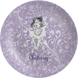 Ballerina Melamine Plate (Personalized)