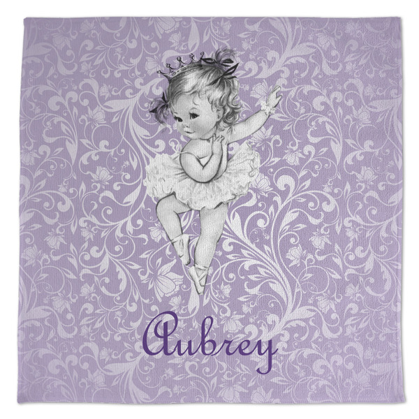 Custom Ballerina Microfiber Dish Towel (Personalized)