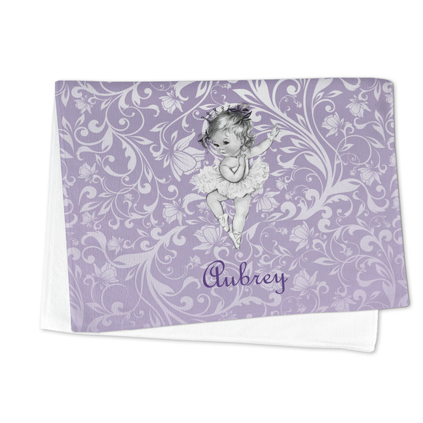 Ballerina Microfiber Dish Towel - FOLDED HALF