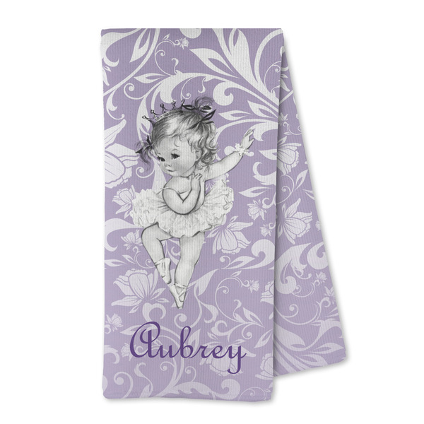 Custom Ballerina Kitchen Towel - Microfiber (Personalized)