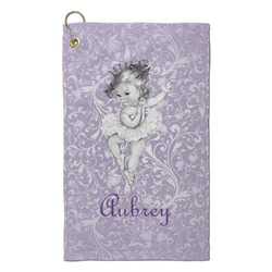 Ballerina Microfiber Golf Towel - Small (Personalized)