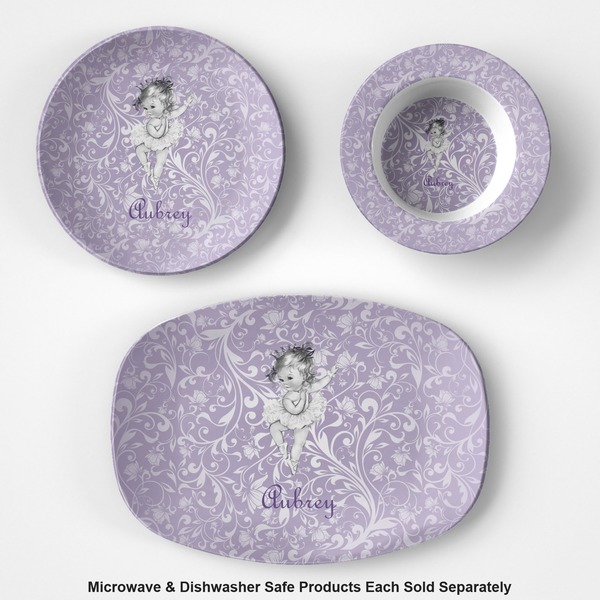 Ballerina Microwave & Dishwasher Safe CP Plastic Dishware - Group