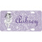 Ballerina Mini/Bicycle License Plate (Personalized)