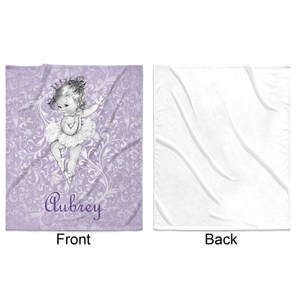 Ballerina Minky Blanket - 50"x60" - Single Sided - Front & Back