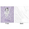 Ballerina Minky Blanket - 50"x60" - Single Sided - Front & Back