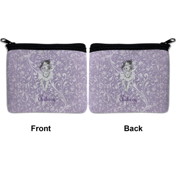 Ballerina Neoprene Coin Purse - Front & Back (APPROVAL)
