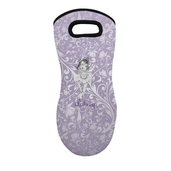Custom Ballerina Neoprene Oven Mitt w/ Name or Text