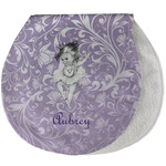Ballerina Burp Pad - Velour w/ Name or Text
