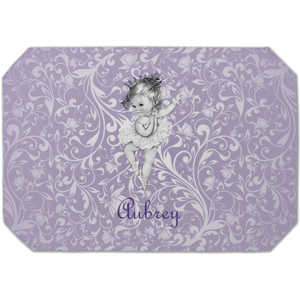 Custom Ballerina Dining Table Mat - Octagon (Single-Sided) w/ Name or Text
