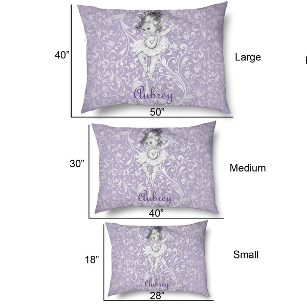 Ballerina Outdoor Dog Beds - SIZE CHART