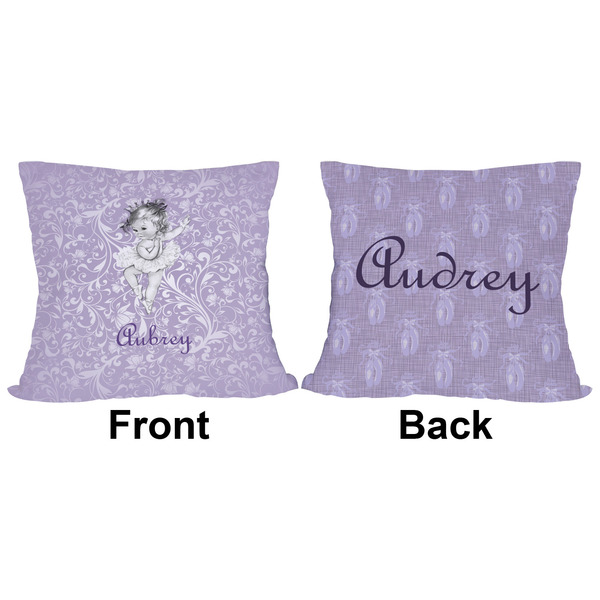 Ballerina Outdoor Pillow - 16x16