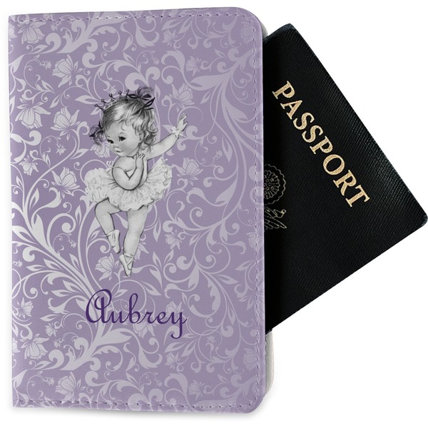 Custom Ballerina Passport Holder - Fabric (Personalized)