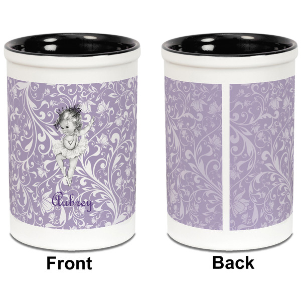 Ballerina Pencil Holder - Black - approval