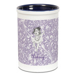 Ballerina Ceramic Pencil Holders - Blue