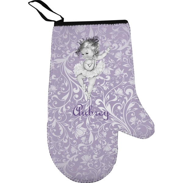 Ballerina Personalized Oven Mitt