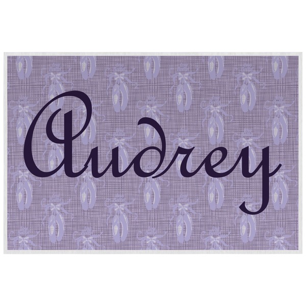 Ballerina Personalized Placemat (Back)