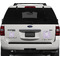 Ballerina Personalized Square Car Magnets on Ford Explorer