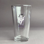 Ballerina Pint Glass - Full Color Logo (Personalized)