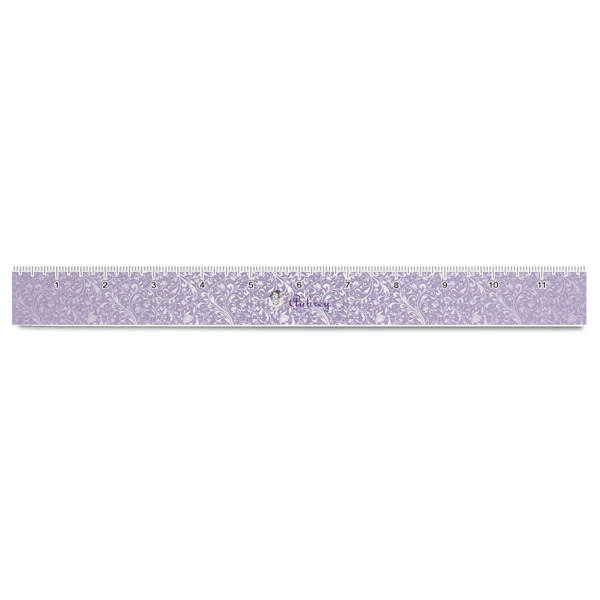 Ballerina Plastic Ruler - 12" - FRONT
